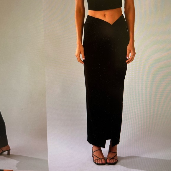 Peppermayo Taking Charge Maxi Skirt - size 8 - Picture 4 of 6